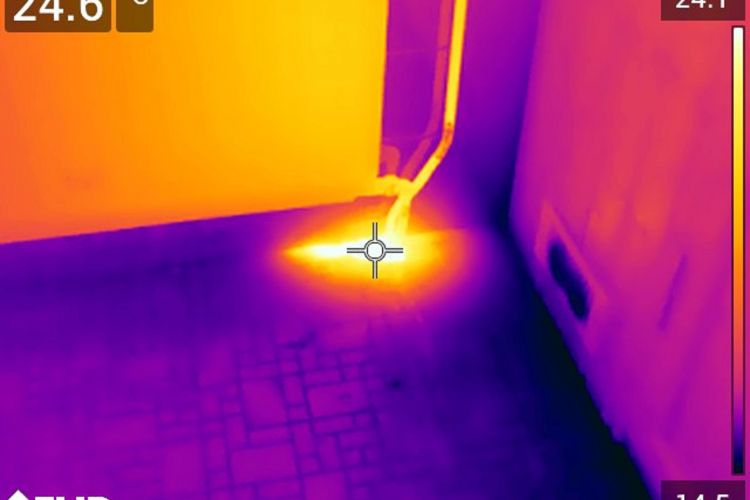 Thermografie als weitere Leistung von Stolzenberger Rohrbruchortung