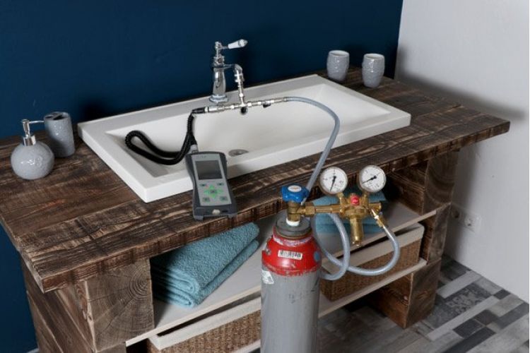 Tracergasortung als weitere Leistung von Stolzenberger Rohrbruchortung